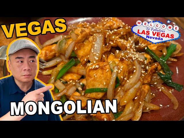 Mongolian Chicken at "Send Noodles". PALMS Casino, Las Vegas