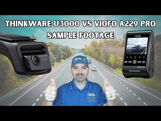 Viofo A229 Pro vs Thinkware U3000 Dashcam Sample Footage