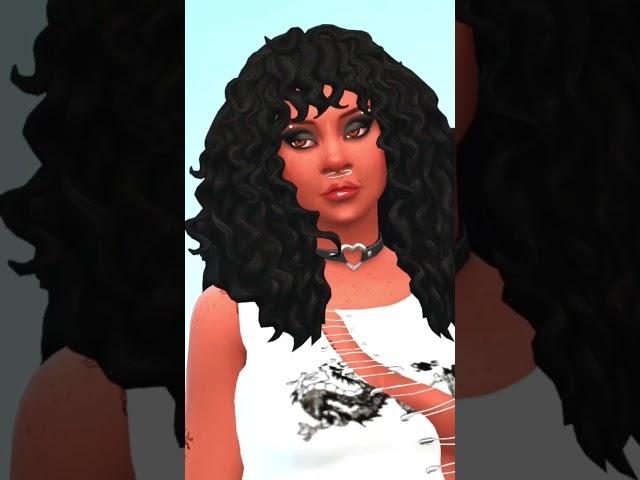 Miss clementine white #customcontent #createasim #sims4 #sims #alternative #altgirl