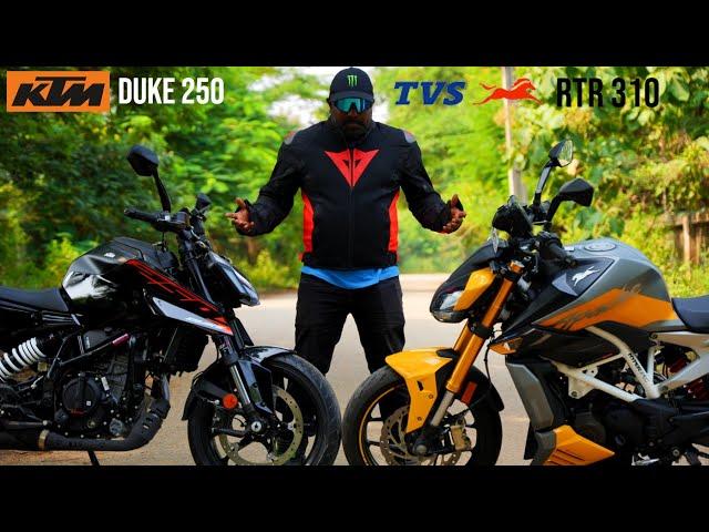 TVS Apache RTR 310 vs KTM Duke 250 | Which One to Buy & Why?