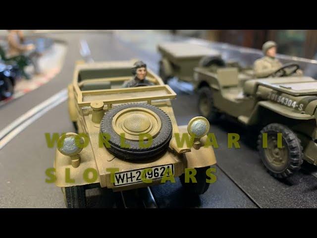 WWII Racing 1/32 scale slot cars.