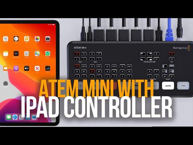 My ATEM Mini Setup With iPad Controller