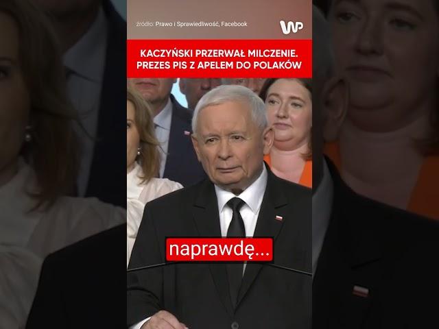 Kaczyński apeluje o wpłaty swoich wyborców po decyzji PKW