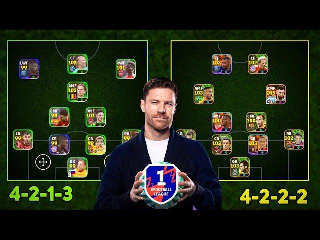 4-2-2-2 Vs 4-2-1-3 Formation  Which Best Quick Counter Formation  || eFootball 2024 Full Gameplay