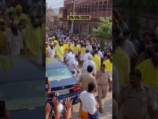 Premanand Ji Maharaj Live Darshan aaj subha #vrindavan #premanandjimaharaj