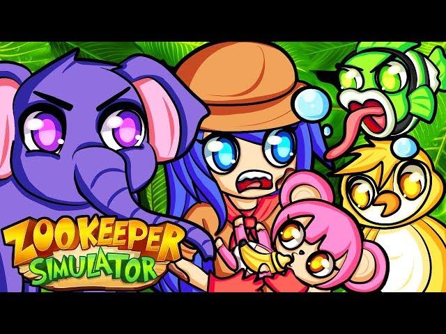 The animals are CRAZY in ZooKeeper Simulator!