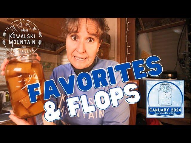 Top 5 Home Canning Favorites & Flops | CANUARY 2024 Collaboration | #CANUARY2024