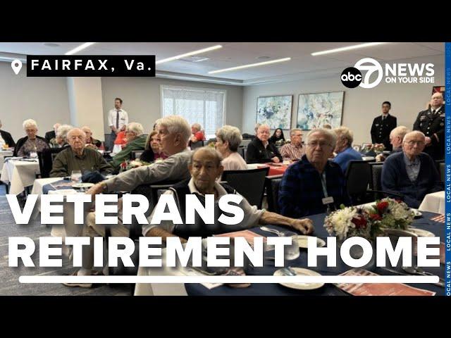 Senior living community, with dozens of retired GIs, celebrates Veterans Day