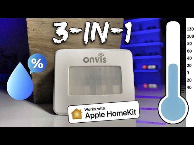 3 SMART HOME SENSORS IN 1 - Onvis Motion Sensor for Homekit