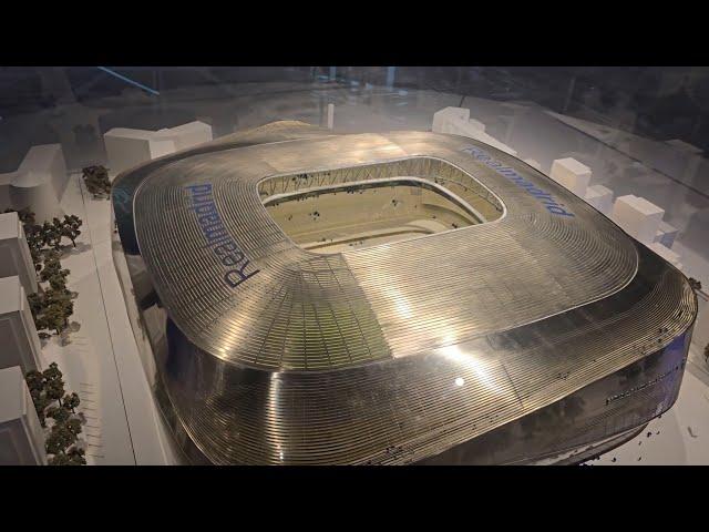 Santiago Bernabéu Tour Dec 2024 #madrid #santiagobernabeu #2024