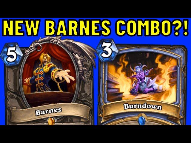 A NEW Barnes Combo?! What YEAR Is It???