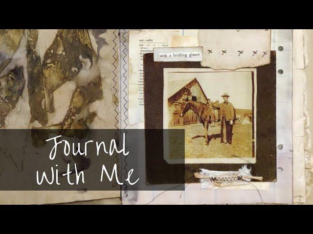 Junk Journal With Me - Antique Photo Album - Part 3