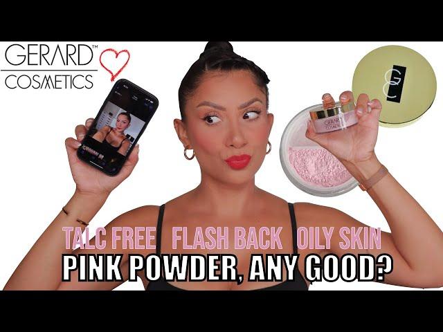 *PINK powder* GERARD COSMETICS SLAY THE BAKE BLURRING +ALL DAY WEAR *oily skin* | MagdalineJanet