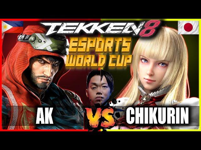 AK (SHAHEEN) vs Chikurin (LILI) - Tekken 8 Esports World Cup 2024 Group EE