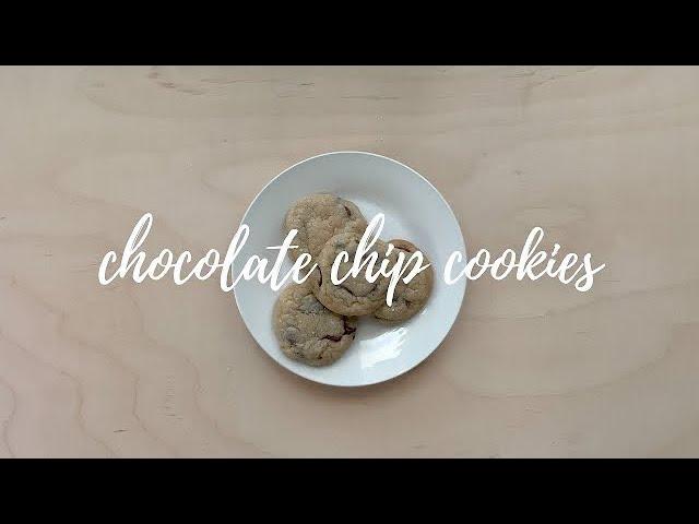 chocolate chip cookies! | relaxing baking