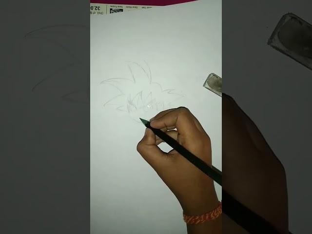 art boy sibu draw son Goku drawing