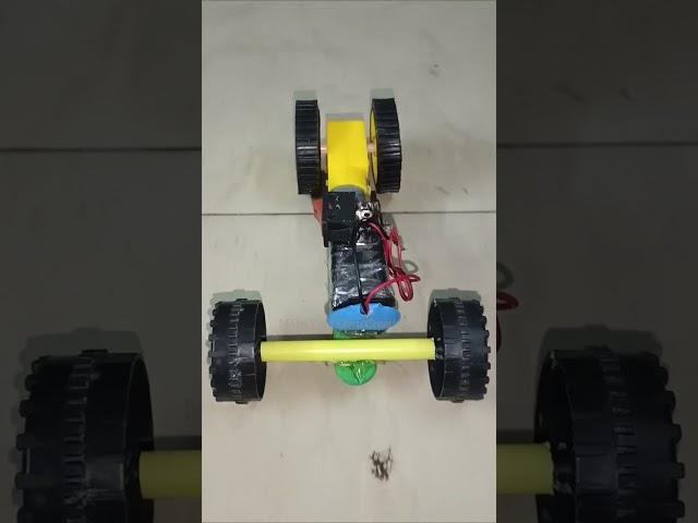 how To Make Rc car use 9v dc motor |diy project|make your own creativity #projects #electric motor