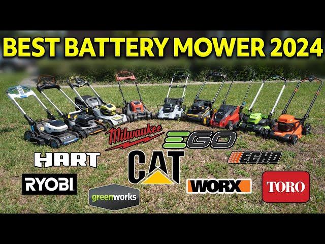 Best Battery Lawn Mower 2024? EGO, Milwaukee, ECHO, Ryobi