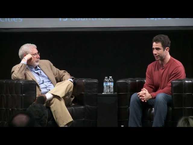 George Zachary and Steve Blank at Startup Grind 2013