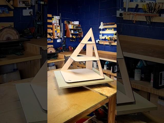 Love it or Hate it? A flat pack, point of sale unit for a client. I like it!