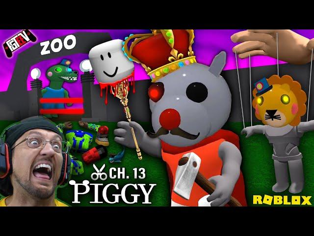 PIGGY CHAPTER 13: The Zoo? (FGTeeV Custom Character Showcase Mod w/ PUPPET BOSS #2)