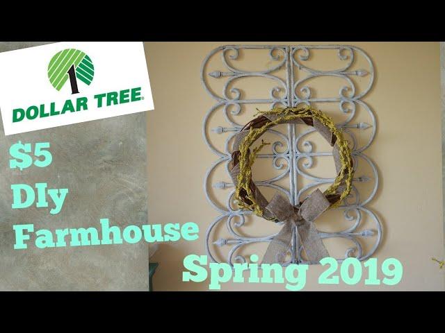 Dollar Tree $5 DIY/ Spring 2019 Farmhouse Decor hosted by Bum Bea & Mrs. Vee