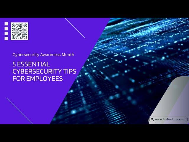 5   Cybersecurity Tips for Employees