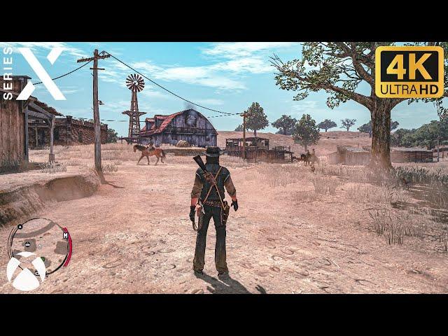 Red Dead Redemption -  Xbox Series X Gameplay [4K]