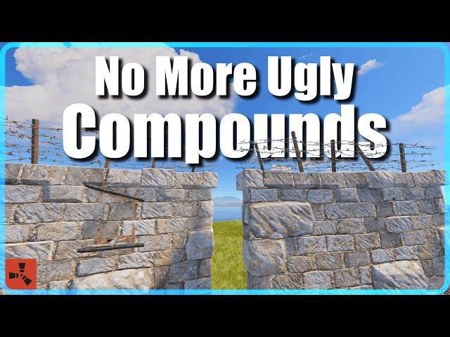 How to Place Compound Walls Without the Mess in Rust!