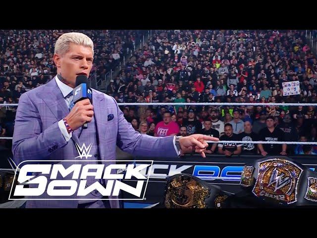 Cody Rhodes Addresses John Cena | WWE SmackDown Highlights 4/11/25 | WWE on USA