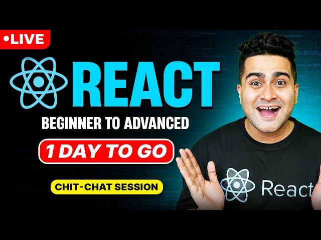 1 Day to Go!  LIVE QNA with React Dev  | Tech, Career Tips & Job Search Secrets!