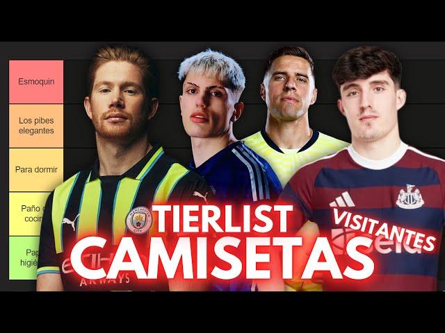 TIERLIST: LAS CAMISETAS VISITANTES DE LA PREMIER LEAGUE 24/25