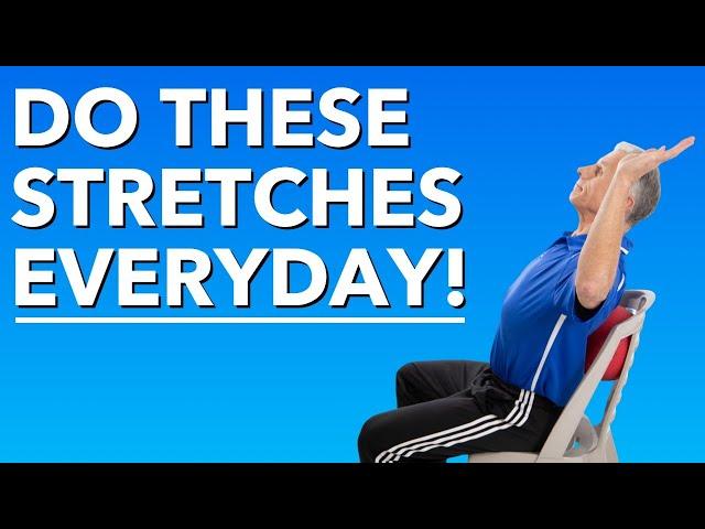 Do These 4 Stretches EVERYDAY! Stretches for Seniors by Bob and Brad