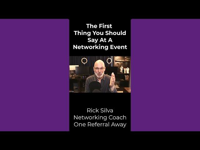 How To Introduce Yourself At A Networking Event – Networking Pro Tip #shorts
