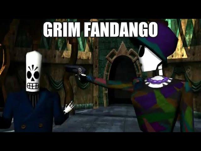 GRIM FANDANGO Adventure Game Gameplay Walkthrough - No Commentary Playthrough