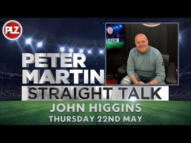 Four-Time Snooker World Champion John Higgins | Straight Talk