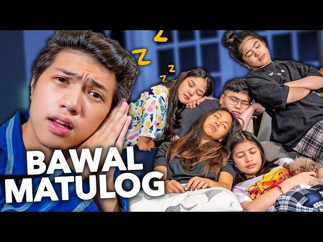 LAST To SLEEP Wins CASH PRIZE! (Bawal Matulog haha!) | Ranz and Niana