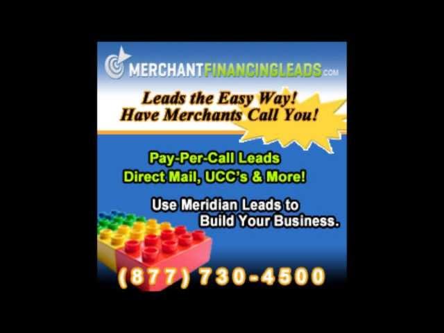 Meridian Leads- Exclusive Merchant Cash Advance Leads