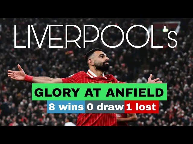 LIVERPOOL'S Glory at Anfield so far | Arne Slot 2024/25