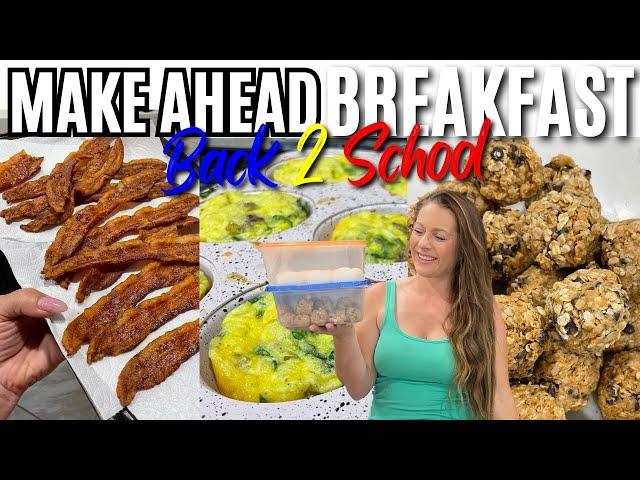 Breakfast Meal Prep For Back To School I Christy Gior Mom of 6