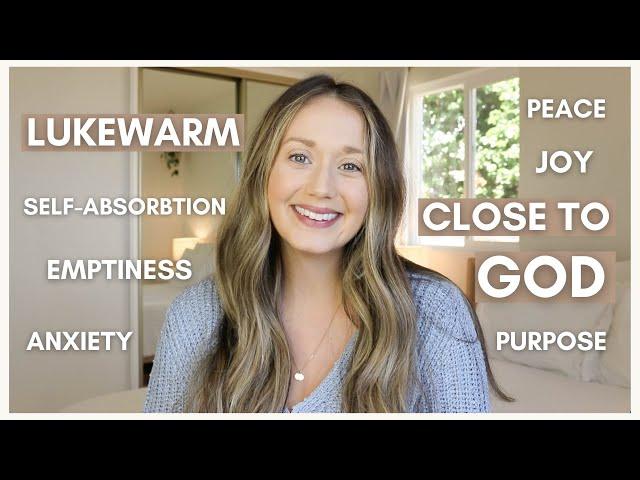 Go from lukewarm to ON FIRE for God by doing THIS | Kaci Nicole