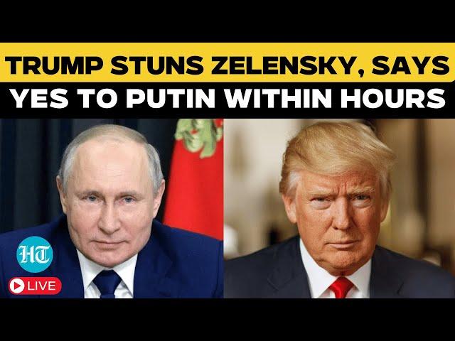 Trump LIVE: Trump Shocks Zelensky, Accepts Putin's Offer Within Hours| Russia-Ukraine War| US News