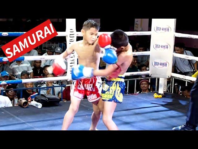 ซามูไรเริ่มพัฒนาขึ้นเรี่อยๆムエタイMuayThai SAMURAIvsHanNatee!