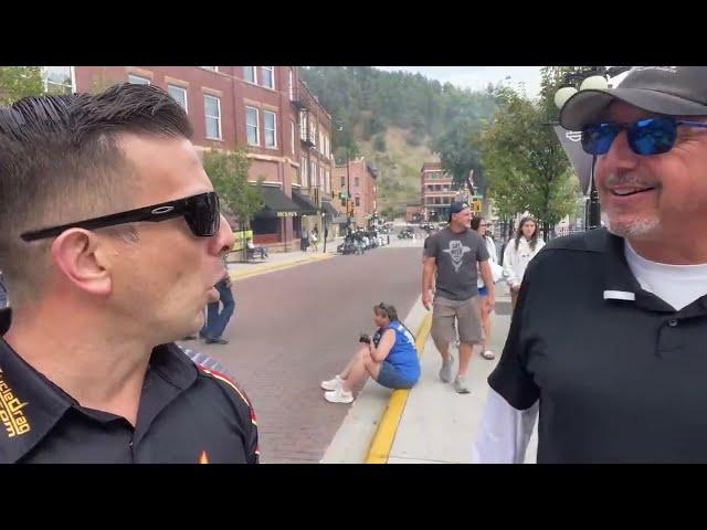 Racing Jack is live at the Rusty Wallace Sturgis Ride in Deadwood!