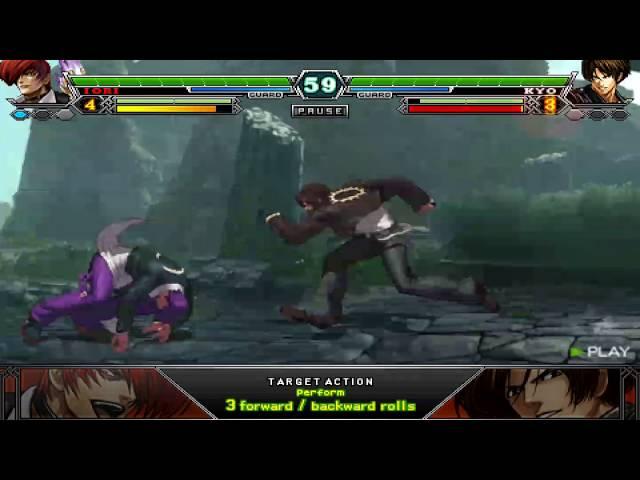 KOF 2012 ANDROID (IORI death combo)