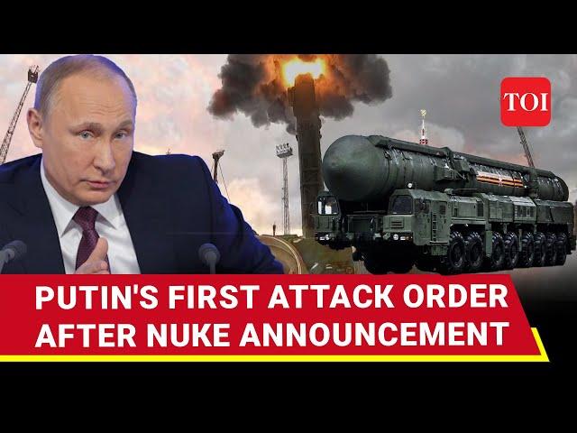 Putin's Ballistic Revenge; First ICBM Attack On Ukraine After Nuclear Doctrine Revised