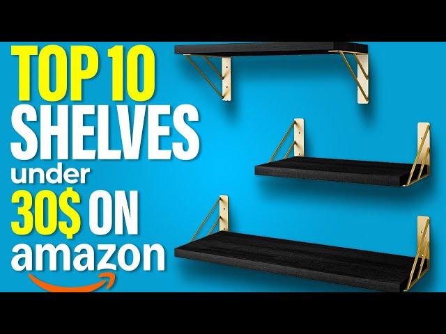 Top 10 Affordable Wooden Wall Shelves Under $30 on Amazon