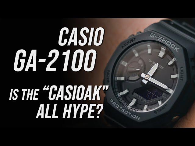 Is the CASIOAK all HYPE? A Casio GA-2100 G-Shock Review