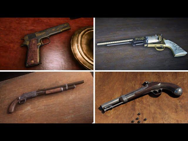 All 28 HIDDEN Weapons Location in Red Dead Redemption 2