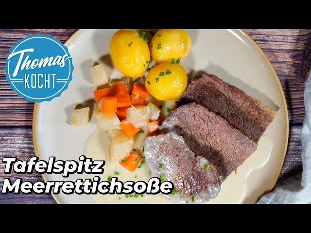 Rinder-Tafelspitz mit Meerrettichsoße zubereiten / Thomas kocht